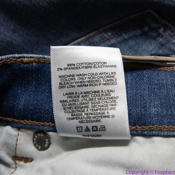 NEW‎ Express splatter jeans, 2S (2 short) - Picture 12 of 16